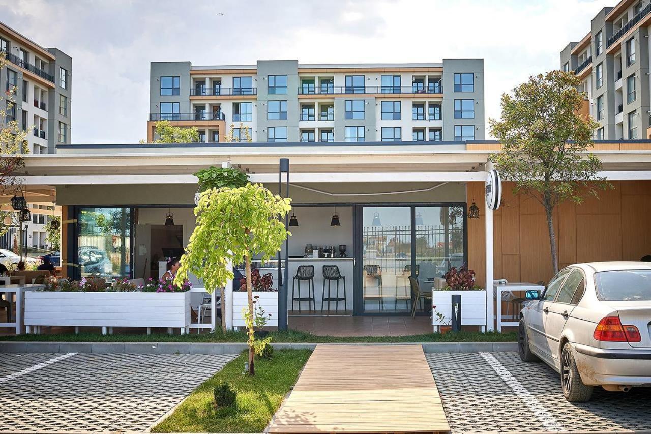 Onix Blue Mamaia Nord Apartament Tudor Năvodari Eksteriør billede