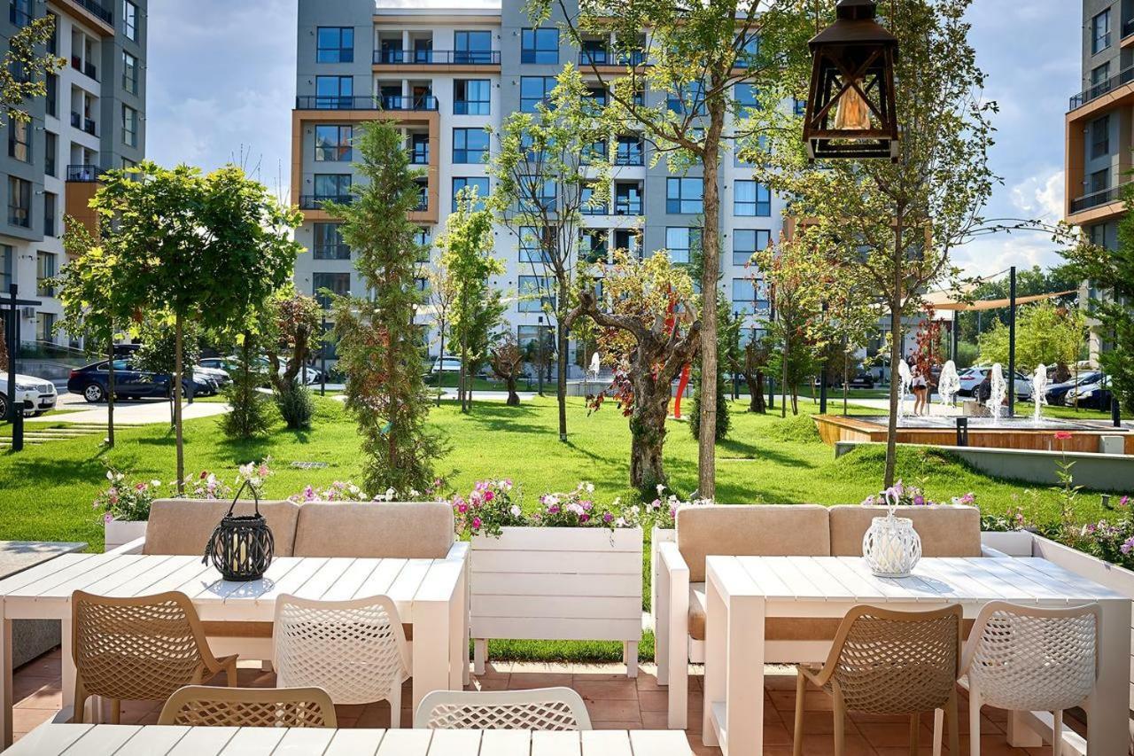 Onix Blue Mamaia Nord Apartament Tudor Năvodari Eksteriør billede